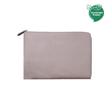 Pochette Tablette 10.1-11" INE-TABLET Taupe - 60% de cuir recyclé Xoopar