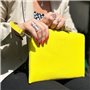 Pochette Tablette 10.1-11" INE-TABLET Jaune - 60% de cuir recyclé Xoopar