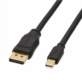 Adaptateur Mini DisplayPort vers DisplayPort Amazon Basics HL-007270 Noir 900 cm (Reconditionné A+)