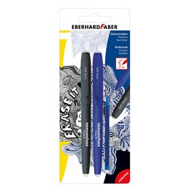 Stylo gel Eberhard Faber 582103 Bleu Noir/Bleu (Reconditionné A)