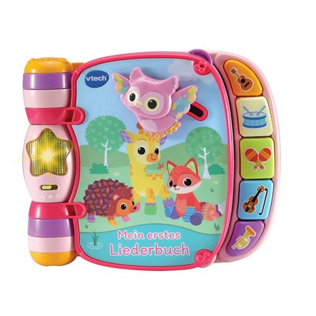 VTech Baby Mein erstes Liederbuch rosa