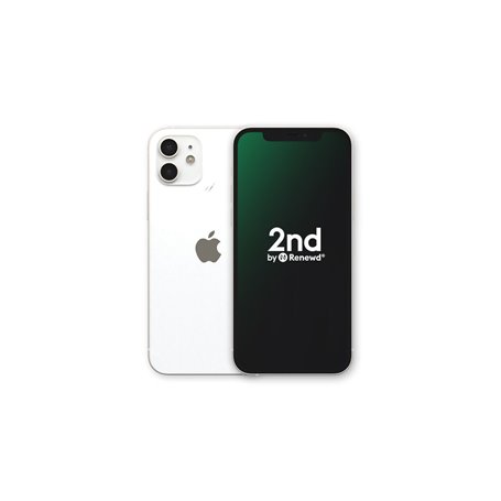 2nd by Renewd iPhone 12 Double SIM iOS 16 5G 4 Go 64 Go 2815 mAh Blanc