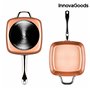 Ensemble de Poêle Multifonctions 5 en 1 Copper InnovaGoods IG117346 4 Pièces Argenté Métal Aluminium 5 Pièces Ø 24 cm (R