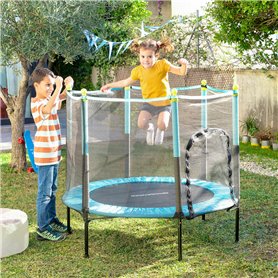 Trampoline pour Enfants avec Filet de Sécurité Kidine InnovaGoods (Reconditionné C)