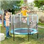 Trampoline pour Enfants avec Filet de Sécurité Kidine InnovaGoods (Reconditionné C)