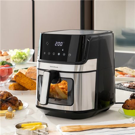 Friteuse à Air InnovaGoods Noir 1700 W 6