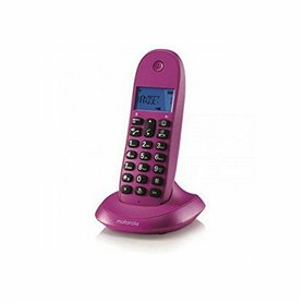 Motorola C1001LB+ Téléphone DECT Identification de l'appelant Violet