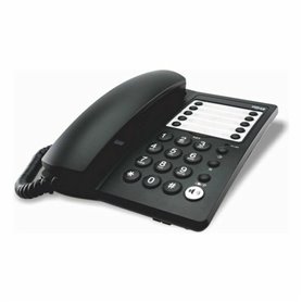 Téléphone fixe Haeger HG-1020 Noir 10 mémoires Mains- libres (Reconditionné B)