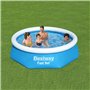 Bestway Fast Set Piscine gonflable ronde 2,44 m x 61 cm