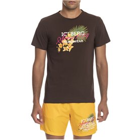 Iceberg Beachwear T-shirts Brun Homme