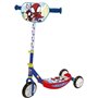 Smoby - Spidey - Patinette 3 roues silencieuses - Structure métal - Trottinette enfant guidon réglable