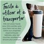 TOMMEE TIPPEE Twist and Click Poubelle a Couches de Taille XL, Comprend 1x Recharge avec GREENFILM