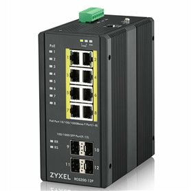 Zyxel RGS200-12P Géré L2 Gigabit Ethernet (10/100/1000) Connexion Ethernet