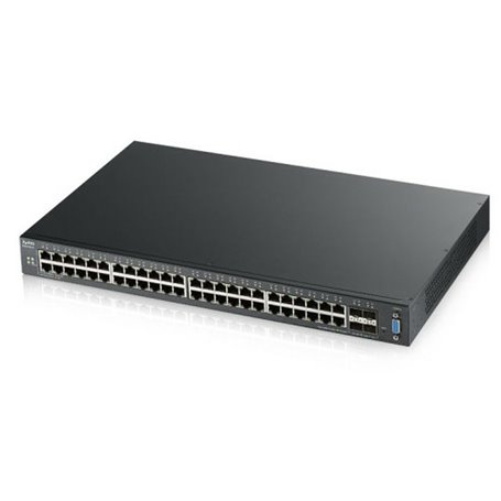 Zyxel XGS2210-52 Géré L2 Gigabit Ethernet (10/100/1000) 1U Noir