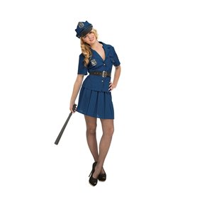 Déguisement pour Adultes My Other Me Policière Taille unique (4 Pièces)