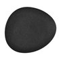 Assiette plate Bidasoa Fosil Noir Céramique Oblongue 28 x 24,8 x 2,5 cm (6 Unités)