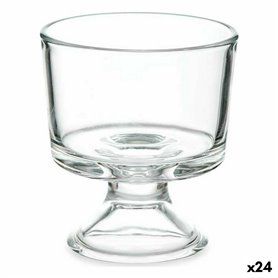 Coupe de glaces et de milkshakes Transparent verre 290 ml (24 Unités)