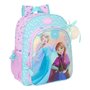 Cartable Frozen Cool days Violet Bleu ciel 32 x 38 x 12 cm