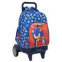 Cartable à roulettes Sonic Prime Bleu 33 x 45 x 22 cm