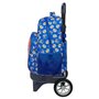 Cartable à roulettes Sonic Prime Bleu 33 x 45 x 22 cm