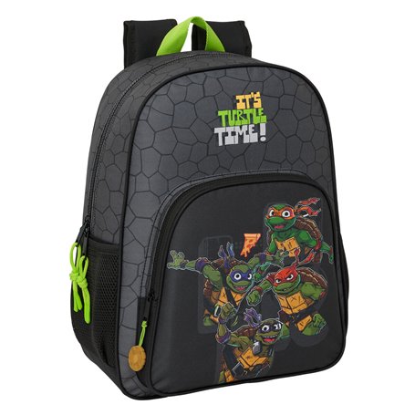 Cartable Teenage Mutant Ninja Turtles Noir Gris 33 x 42 x 14 cm