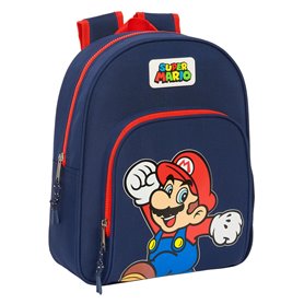 Cartable Super Mario World Blue marine 28 x 34 x 10 cm