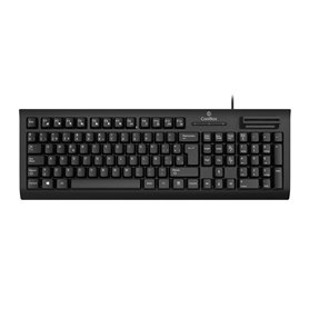 CoolBox COO-TEC03DNI clavier USB QWERTY Espagnole Noir