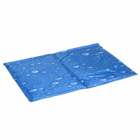 Tapis de Refroidissement pour Animaux de Compagnie Petitto Bleu