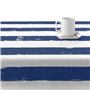 Nappe Belum T012 Blue marine 200 x 155 cm A rayures