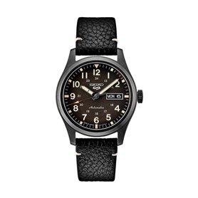 Montre Homme Seiko Marron Noir