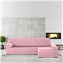 Housse pour chaise longue accoudoir long droit Eysa ULISES Rose Rose clair 170 x 110 x 310 cm