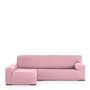 Housse pour chaise longue accoudoir long gauche Eysa ULISES Rose Rose clair 170 x 110 x 310 cm