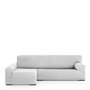 Housse pour chaise longue accoudoir long gauche Eysa ULISES Gris perlé 170 x 110 x 310 cm