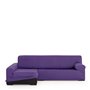 Housse pour chaise longue accoudoir long gauche Eysa ULISES Violet 170 x 110 x 310 cm