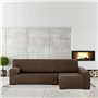 Housse pour chaise longue accoudoir long droit Eysa ULISES Marron 170 x 110 x 310 cm