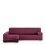 Housse pour chaise longue accoudoir long gauche Eysa ULISES Bordeaux 170 x 110 x 310 cm
