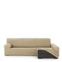 Housse pour chaise longue accoudoir long droit Eysa THOR Beige 170 x 110 x 310 cm