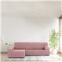 Housse pour chaise longue accoudoir long gauche Eysa THOR Rose 170 x 110 x 310 cm