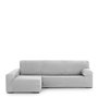 Housse pour chaise longue accoudoir long gauche Eysa THOR Gris 170 x 110 x 310 cm