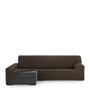 Housse pour chaise longue accoudoir long gauche Eysa THOR Marron 170 x 110 x 310 cm