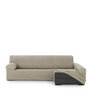 Housse pour chaise longue accoudoir long droit Eysa THOR Beige Lin 170 x 110 x 310 cm