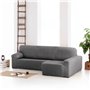 Housse pour chaise longue accoudoir court droit Eysa ROC Gris foncé 180 x 120 x 360 cm