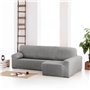 Housse pour chaise longue accoudoir court droit Eysa ROC Gris clair 180 x 120 x 360 cm