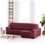 Housse pour chaise longue accoudoir court droit Eysa ROC Tuile Rouge foncé 180 x 120 x 360 cm