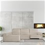 Housse pour chaise longue accoudoir long gauche Eysa ROC Blanc 180 x 120 x 360 cm