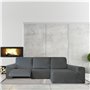 Housse pour chaise longue accoudoir long droit Eysa ROC Gris foncé 180 x 120 x 360 cm