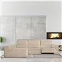 Housse pour chaise longue accoudoir long gauche Eysa ROC Beige 180 x 120 x 360 cm