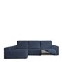 Housse pour chaise longue accoudoir long gauche Eysa ROC Bleu 180 x 120 x 360 cm