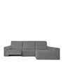 Housse pour chaise longue accoudoir long droit Eysa ROC Gris clair 180 x 120 x 360 cm