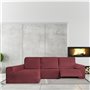 Housse pour chaise longue accoudoir long gauche Eysa ROC Tuile Rouge foncé 180 x 120 x 360 cm